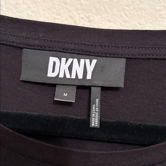 DKNY Black Women's Top with Stud Accents - Picture 2 of 2